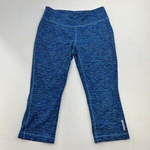 Reebok Womens Multicolor Cropped Leggings Size Medium